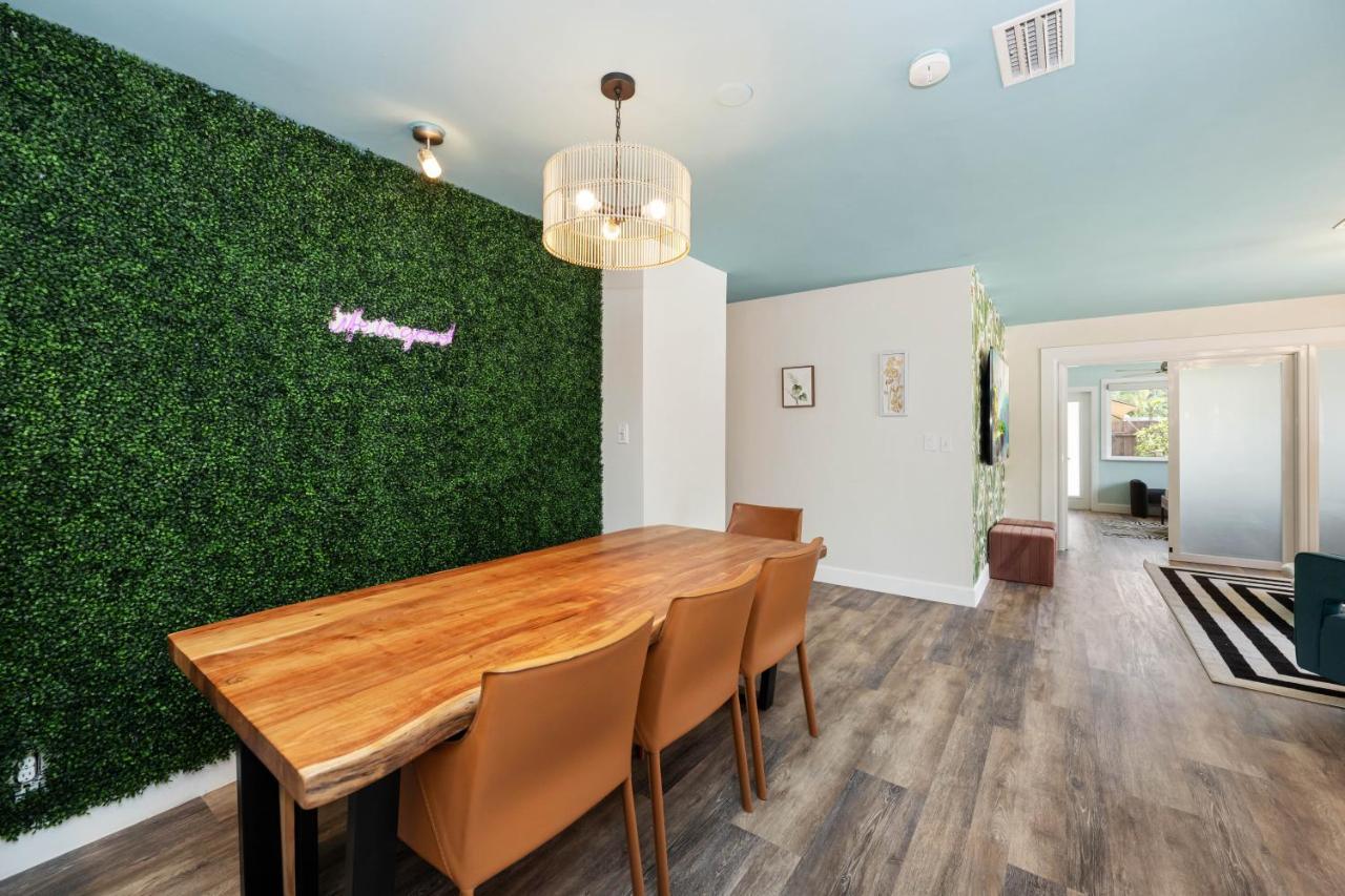 Palms Retreat! Giant Heated Pool-Hottub-Firepit-5Min2Beach-Pets-Ev Chgr Fort Lauderdale Exterior foto
